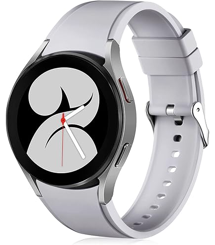 Galaxy Watch 4/5/5 Pro バンド 20mm S/M グレー Amazon.com: SAMSUNG Premium Watch5 Pro Band M/L Titanium