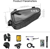 Eyein Bike Triangle Frame Bag Front Handlebar Pouch Waterproof Reflective view 7