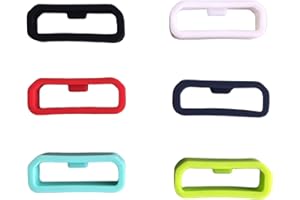 Xininyia Compatible with Disney Magic Band Clips, [6-Pack] Anti-slip Silicone Security Loop Holder for Magic Band+ & 2.0 & More