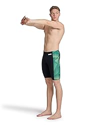 ARENA Men's Swim Jammer Halftone Team Print MaxLife