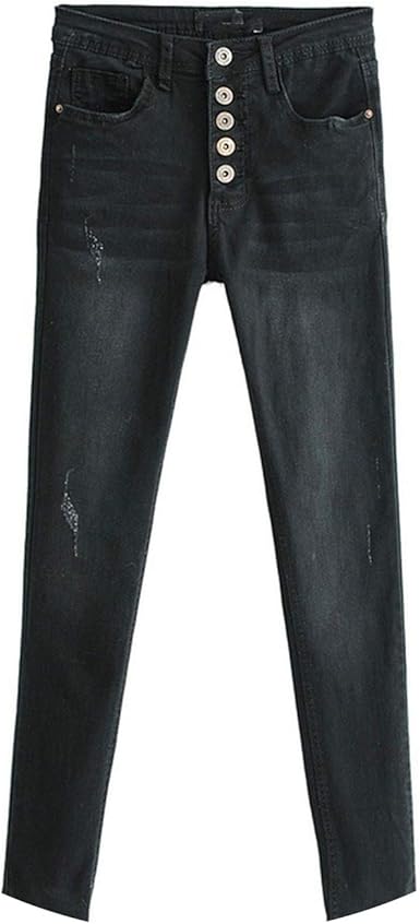 ladies black stretch jeans