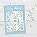 Blue and Gold Boy Baby Shower Bingo Game - 24 Guests