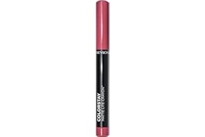 REVLON ColorStay Matte Lite Crayon Lipstick with Built-in Sharpener, Smudge-proof, Water-Resistant Non-Drying Lipcolor, 004 Take Flight, 0.049 oz