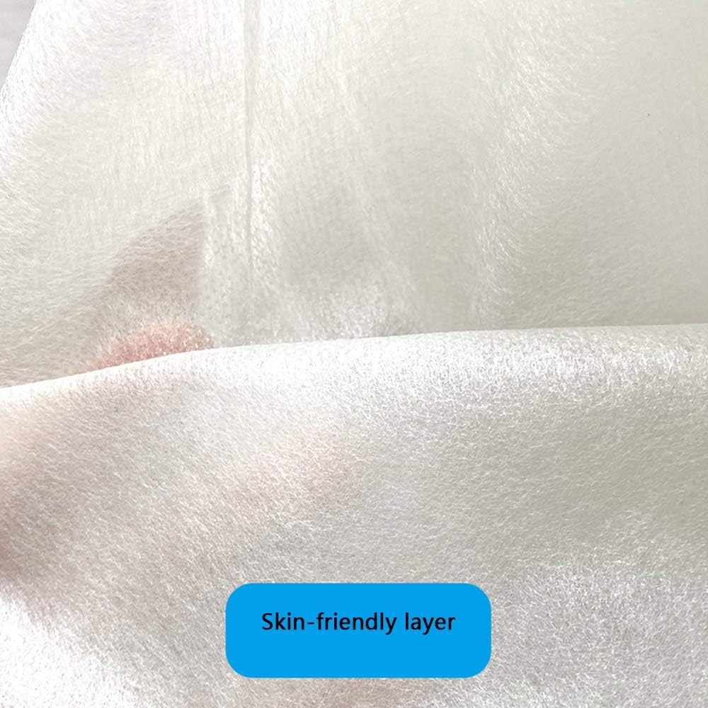 Daily necessities LTD DIY Handmade Non-Woven Fabric, Comfortable and Breathable Soft Skin-Friendly Non-Woven Fabric, Disposable Waterproof Breathable meltblown Cloth