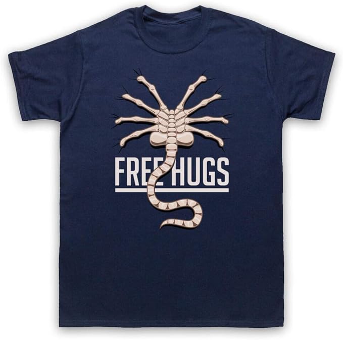 Free Hugs Aliens Un Facehugger Alien Sci Fi TShirt Adults Sizes