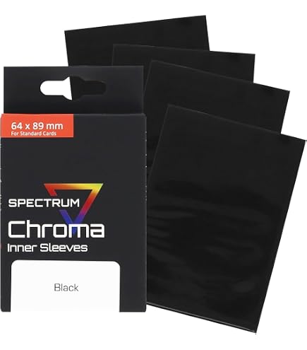 Amazon.com: BCW Spectrum Red Chroma Inner Card Sleeves | 100 Pack |  Acid-Free Archival Quality Protection | Perfect Fit Sleeves for MTG,  Pokemon
