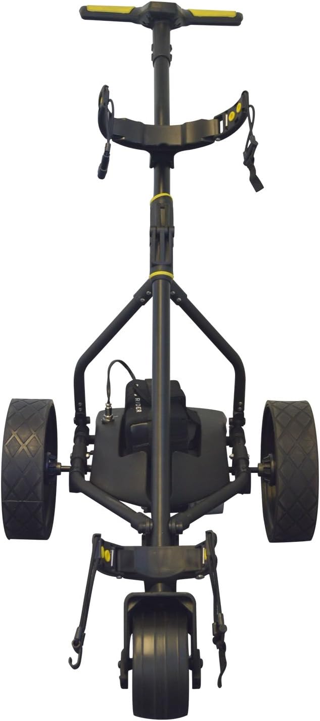 Rider Electric Golf Trolley (Black & Yellow) - Image 5