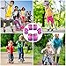 eNilecor Kids Knee Pads, Child Protective Gear Set, Toddler Knee Elbow Pads Wrist Guards for Skateboarding Inline Cycling Roller, Rollerblade, Skates, Skateboards,Scooters(Pink, Small)