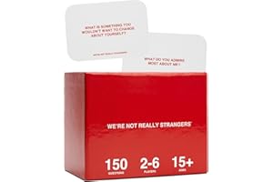 We're Not Really Strangers Card Game - an Interactive Adult Card Game and Icebreaker