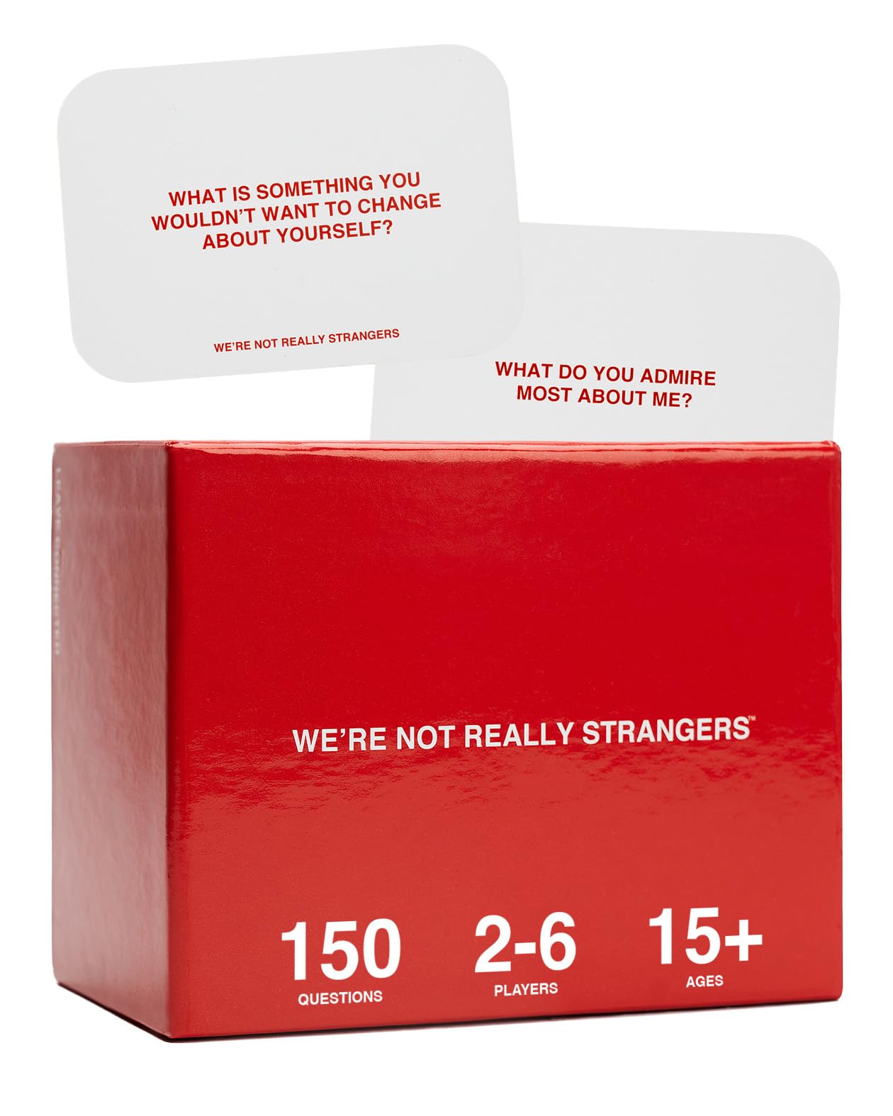 WE'RE NOT REALLY STRANGERS Card Game - an Interactive Adult Card Game and Icebreaker