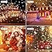 ALOVECO Christmas Snowflake Projector Lights, Rotating LED Snowfall Projection Lamp with Remote Control, Outdoor Waterproof Sparkling Decorative Lighting for Halloween Xmas Party (Warm White 3000K)