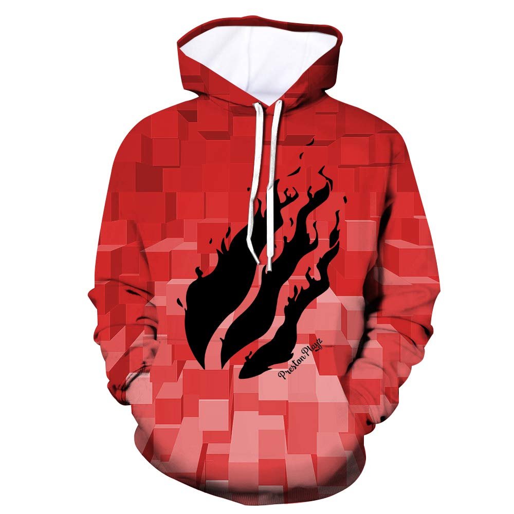 Preston Playz Plushy Fire Merch C2E