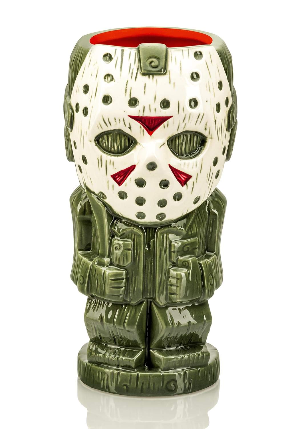 Friday The 13th Geeki Tikis Jason Voorhees | Ceramic Tiki Mug | Holds 26 Ounces