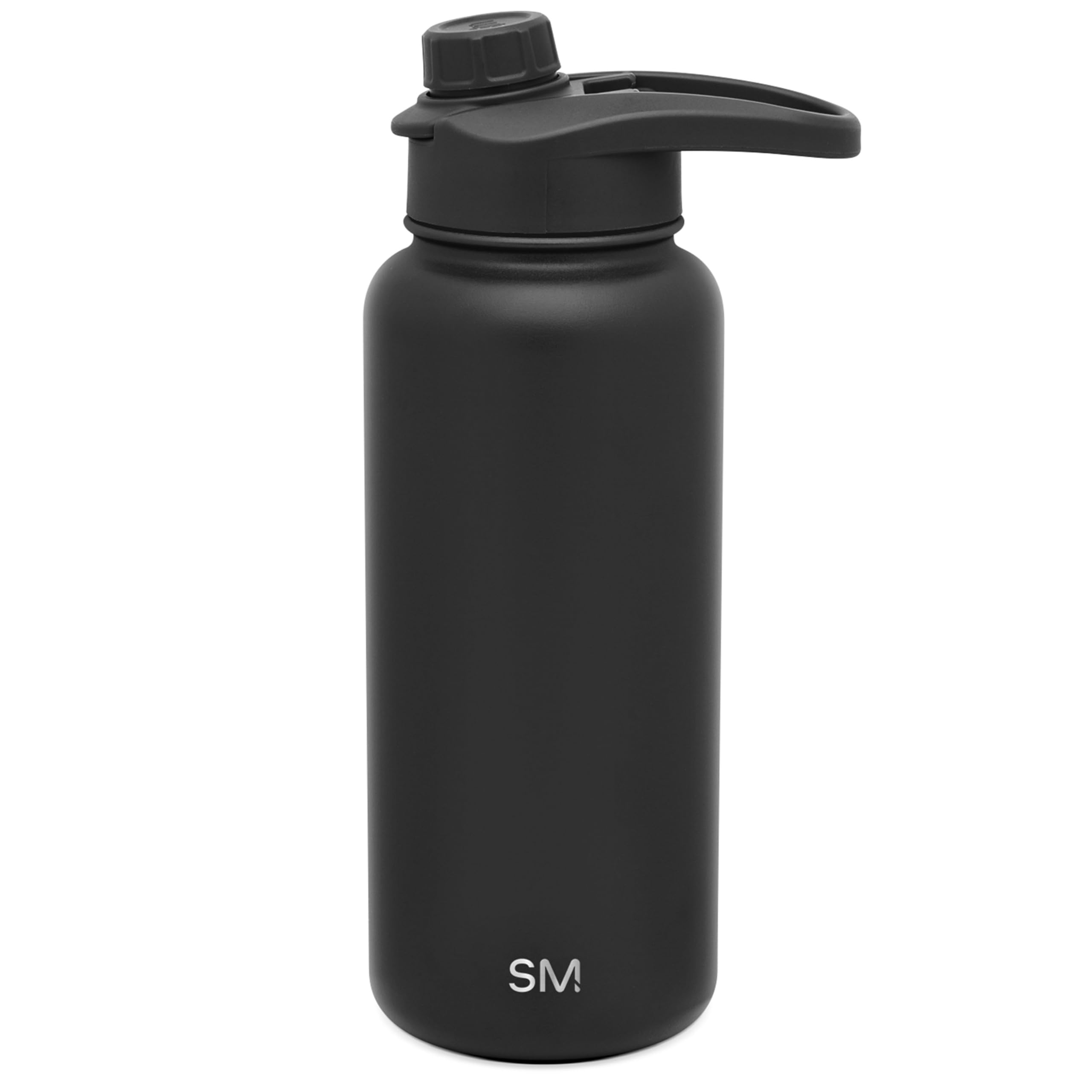 Photo 1 of *** NO LID *** Simple Modern Water Bottle with Chug Lid Vacuum Insulated Stainless Steel Metal Thermos Bottles | Reusable Leak Proof BPA-Free Flask for Sports | Summit Collection | 32oz, Midnight Black
