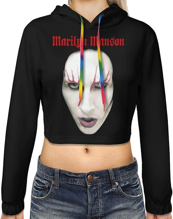 Marilyn manson hoodie amazon Clearance