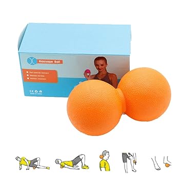 LieYuSport Pelota Masaje Liberación Miofascial,Double Bola de ...