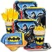 Costume Supercenter BBKIT794 Batman Birthday Party Standard Tableware Kit For 8 Guests