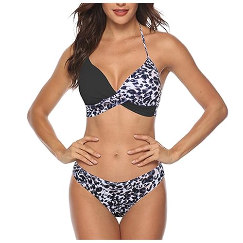 Kiyotoo Womens Bathing Suits Colorblock Printing Swim Bottoms - Main Image