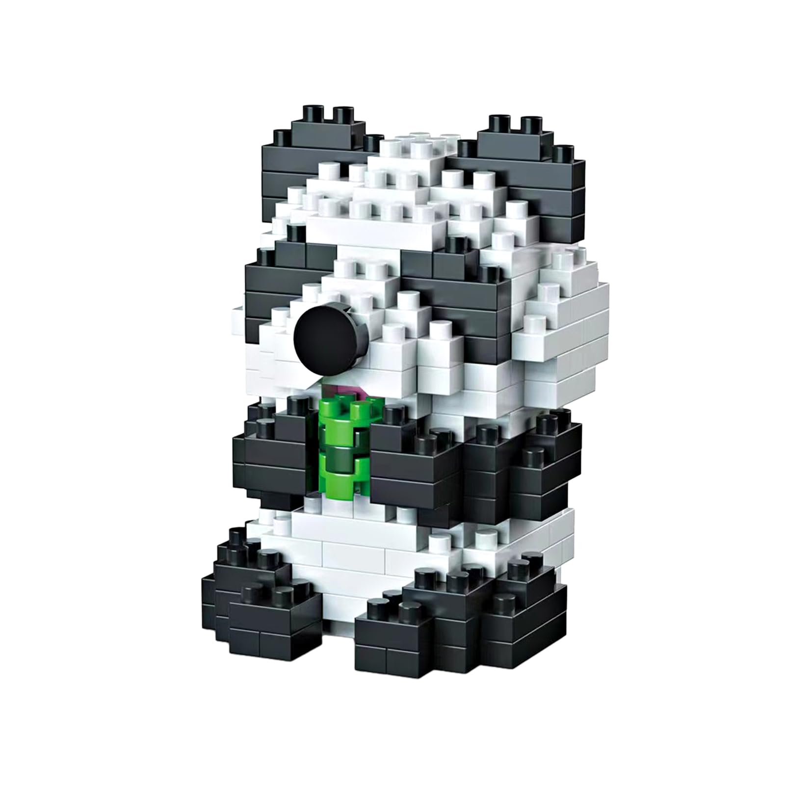 NOOLY Kids Adult Animal Micro Building Blocks Set for Home and Office Decoration KLJM-10 ((Panda eat Bamboo,239PCS)