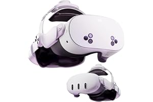 DESTEK QH3 Upgrade Pressure-Free Head Strap – Enhanced Comfort from Multi-Angle Dual Strap Design, Compatible with Meta Quest 3 3S, Balanced Weight Distribution