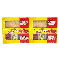 Kraft Lunchables Gummy Candy Pepperoni Pizza