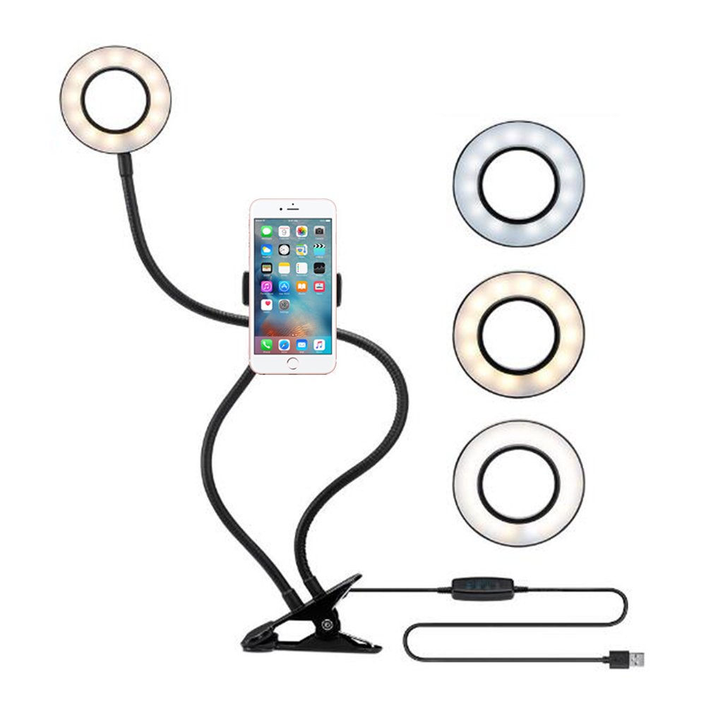Best desk lamp with clip and phone holder