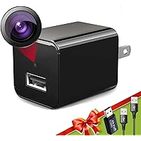 Hidden-Camera-Charger - Mini-Spy-Camera-with-Audio-and-Video - Nanny-Cam - Portable Motion Detection 1080P Small HD…