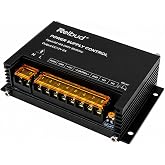 Relbud Access Control Power Supply, AC100-240V to DC12V, Wall Mount, Timer Control, Overcurrent Protection, Compatible with Electric Locks, Card Readers, Magnetic Locks (12V 5A)