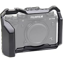 Amazon.com : ANNTERY Camera Cage for FujiFilm X-T5,Cage for ...