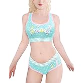 Littleforbig Women Silky Camisole and Panties Sports Loungewear Bralette Set - Baby Parade