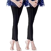 Daydance Girl's Women's Footless Tights for Dance, Balle, Gymnasics