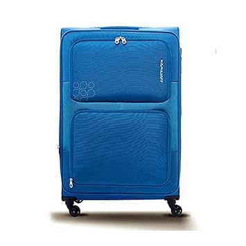 kamiliant american touristor Polyester Carribean Blue Luggage