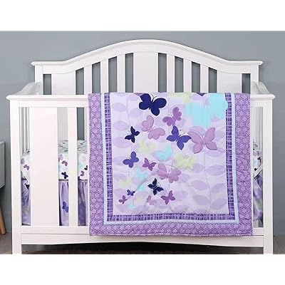 butterfly cot bedding