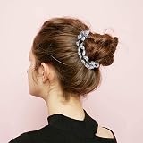 liyun Spiral Hair Coils & Clear Elastic Hair Ties for Women Girls 20pk view 7