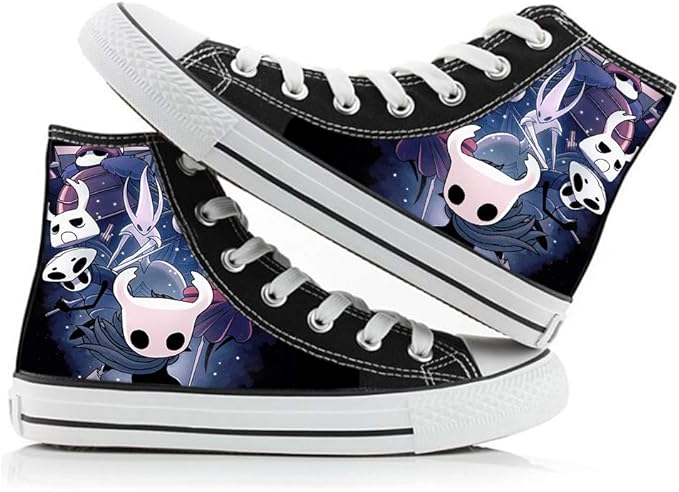 FNQKMLEP Hollow Knight Shoes Unisex High Shoes Simple