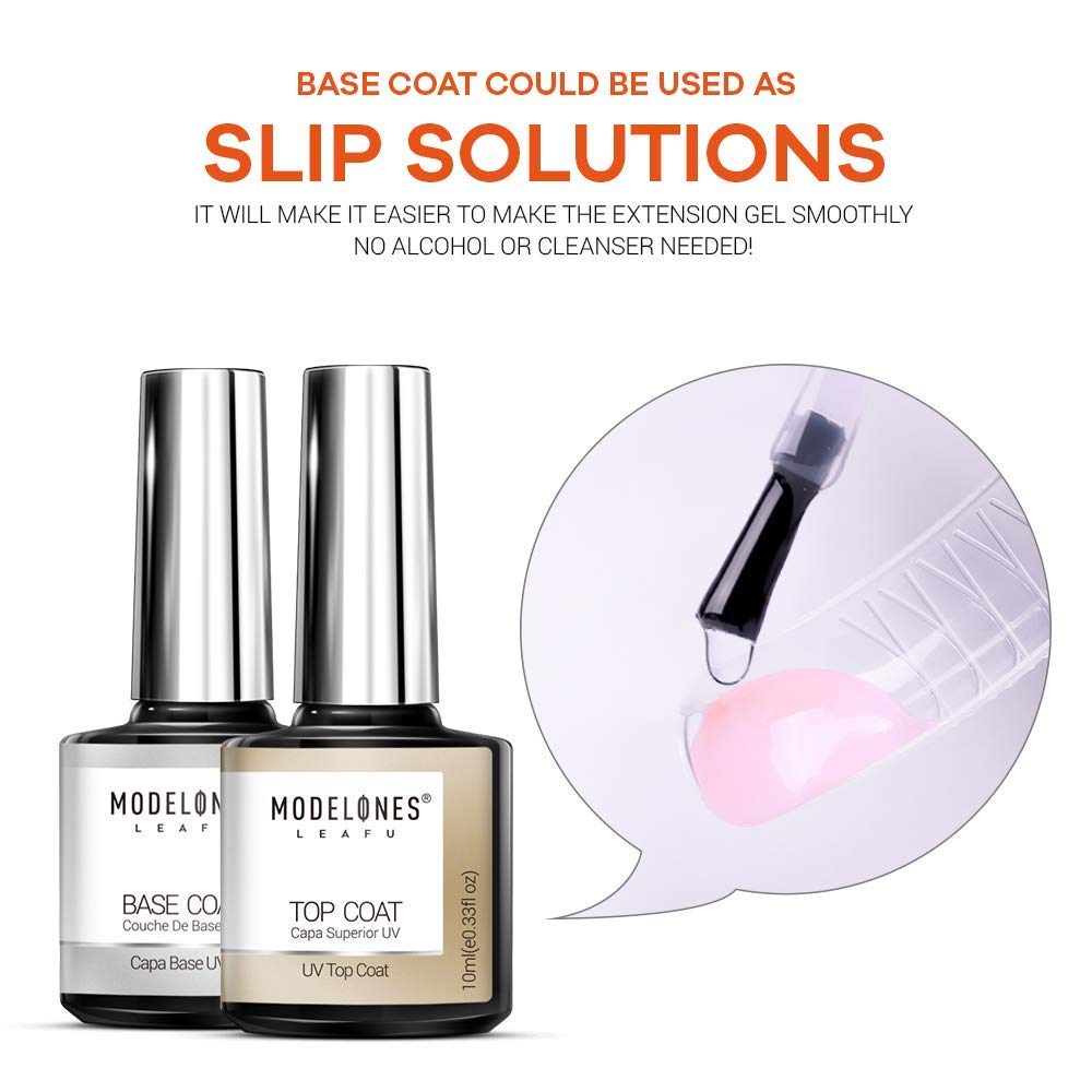 Poly Nail Gel Kit with Lamp Nail Extension Gel Kit by Modelones- 8 Colors Pot Gels + 3 Colors Polly Jell Nail Kit Gel Acrylic Nail Kit, ALL-IN-ONE French Salon Kit Gel Manicure Kit Nude Gray Series : Beauty