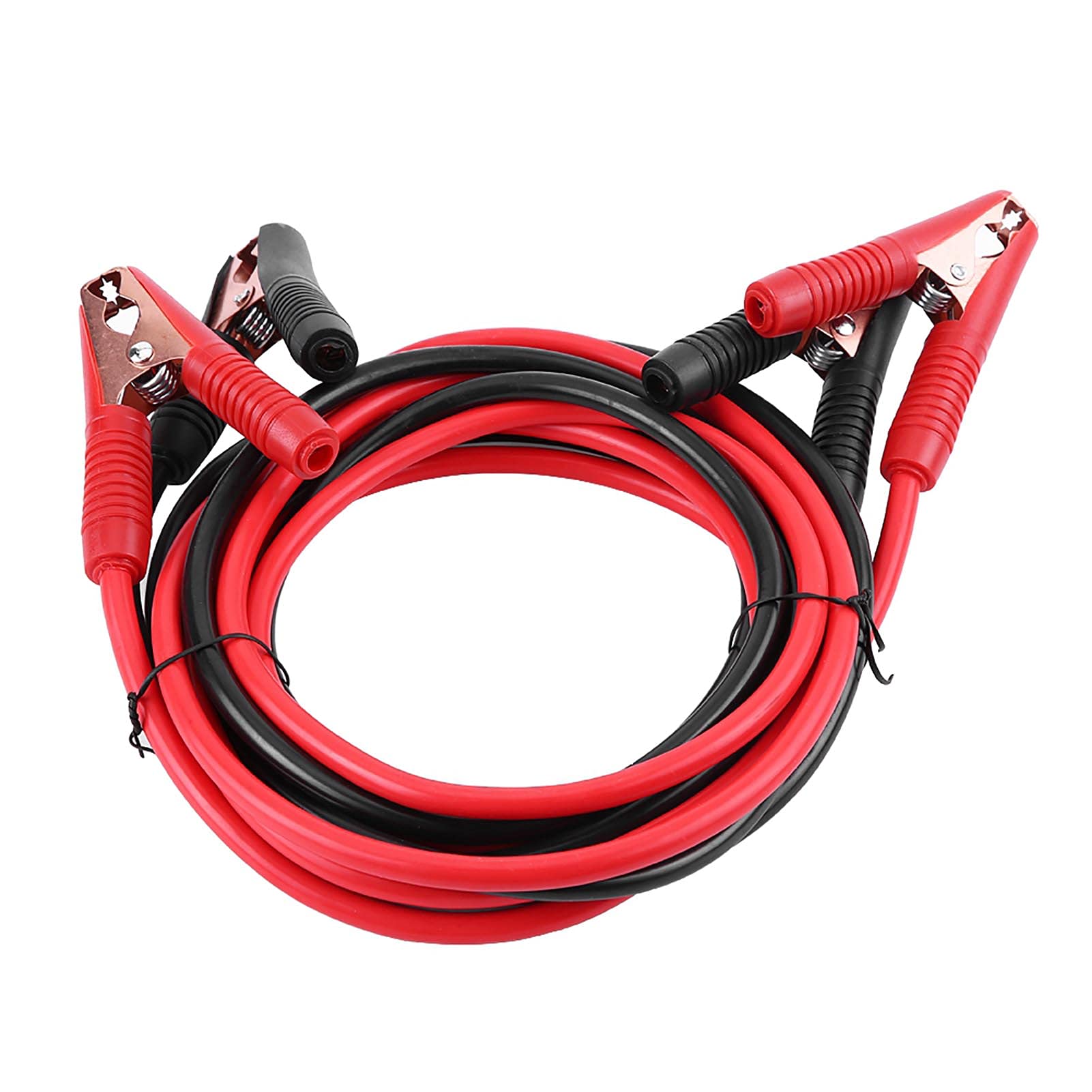 Car Power Booster Cable Emergency Battery Jumper Wires Insulated Jump Leads with Aluminum Copper Alloy 2200A 4 Meters, Auto Repair Tool,Battery testing and charging