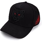 Tiger Hat Embroidered Dad Baseball Cap Sports Trucker Hats for Women Men Couple Cool Hip Hop Snapback Hats