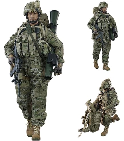 Amazon.com: ViiKONDO 1/6 Scale Action Figure Toy Army Men 12inch