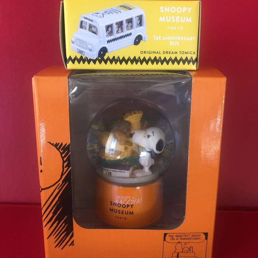 Amazon Co Jp トミカ バス スノードーム セット スヌーピーミュージアム Museum Snoopy グッズ ホビー