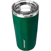20oz Soft Touch Diamond Tumbler - Double Wall Vacuum Insulated Stainless Steel Coffee Cup | Leak-Resistant Detachable Lid, Cup Holder Friendly, BPA Free Dishwasher Safe, Thoughtful Gift for Women