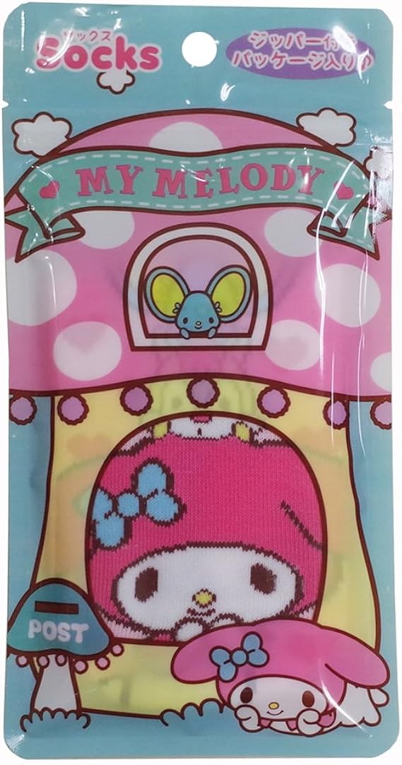 Amazon マイメロディ 女性用靴下 レディースギフトソックス きのこハウス サンリオ 靴下 通販