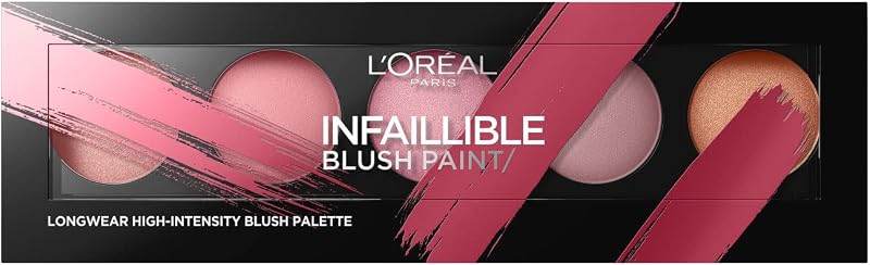 L'Oréal Paris Infallible Blush Paint Palette 2 Amber