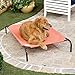 Coolaroo Original Elevated Dog Bed - Breathable Off-The-Ground Pet Bed with Cooling Fabric, Joint Relief & Moisture-Resistant Fabric, 100% Recyclable, Easy Clean, Terracotta, Extra Large