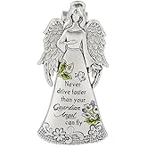 Guardian Angel Sun Visor Clip For Cars - Reads Never Drive Faster Than