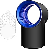 FVOAI Mosquito Traps, Indoor Insect Trap, Flying Bugs Trap Fruit Fly Mosquito Killer with 5 Sticky Glue Boards Mosquito Eradi