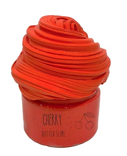 Amazon Com 8oz Cherry Fluff Butter Slime Free Shipping Scented Handmade