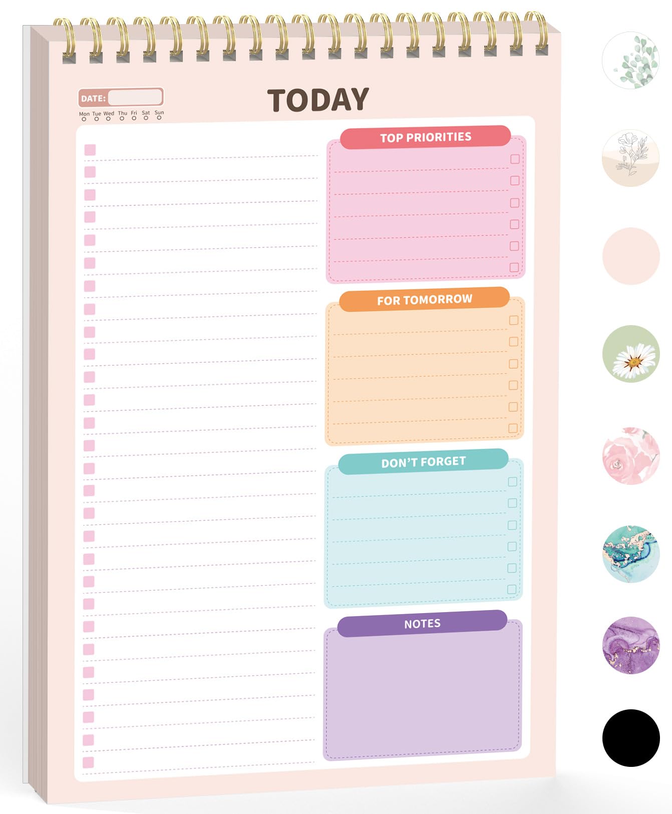 Photo 1 of Forvencer To Do List Notepad with 52 Sheets (6.5 x9.8)
