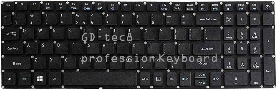 Clavier Pour Ordinateur Portable Acer Aspire 5 A517 51 A517 51g A517 51g 52lb A517 51g 55g9 A517 51g 52re Noir Sans Cadre Amazon Ca Electronics