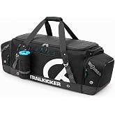 TRAILKICKER 42" Premium Ice Hockey Gear Bag, Equipment Duffle, Blue | Wide U-Shaped Opening, Multiple Storage Pockets, Exterior Hockey Stick Strap, Water-Resistant &amp; Abrasion-Resistant Exterior